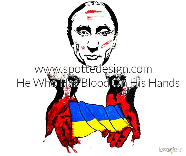 HE WHO HAS BLOOD ON HIS HANDS