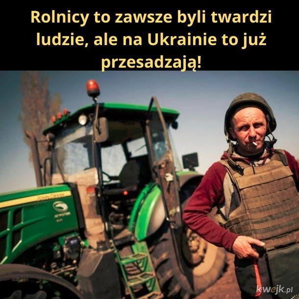 Rolnicy na Ukrainie