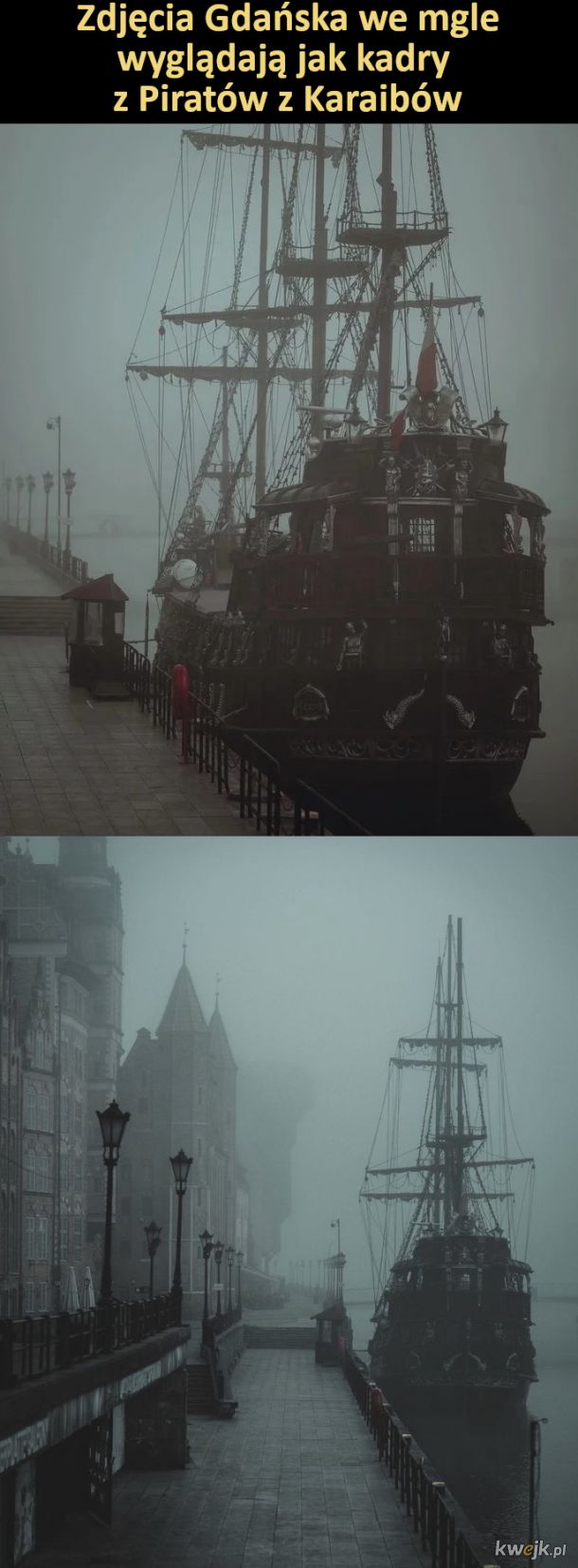 Gdańsk we mgle