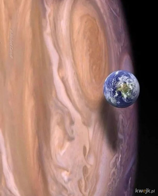 Jowisz vs Ziemia