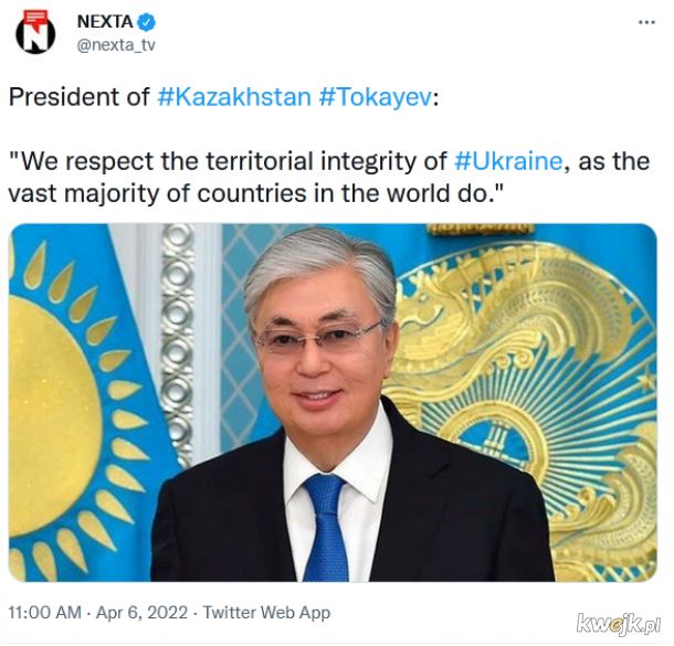 Prezydent Kazachstanu