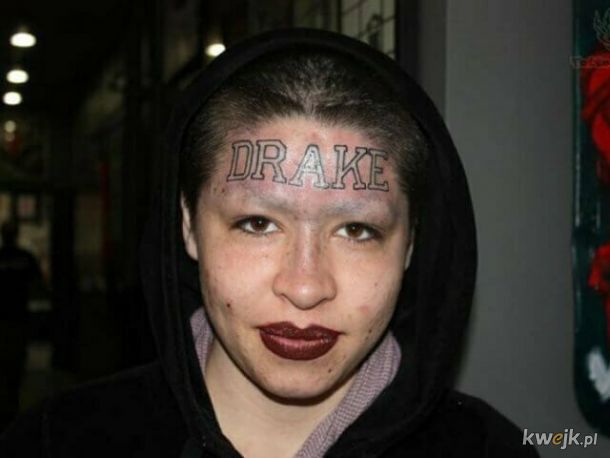 Tatuaż na twarzy to zawsze zły pomysł