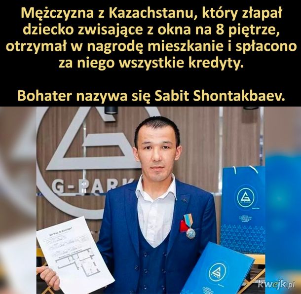 Bohater z Kazachstanu