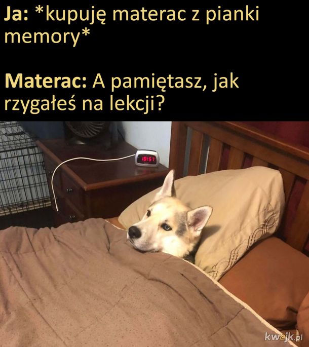 Materac memory