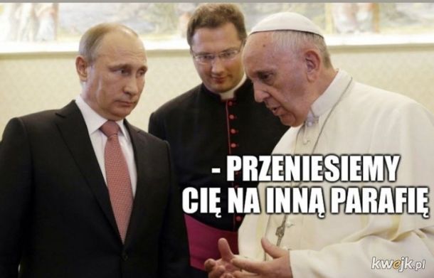 Franciszek z Putinem