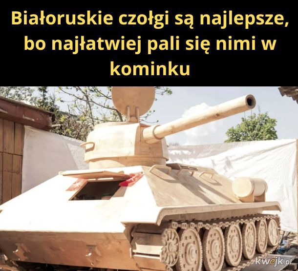 Białoruskie czołgi są najlepsze