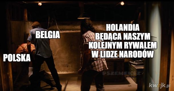 Belgia - Polska 6:1 w Lidze Narodów