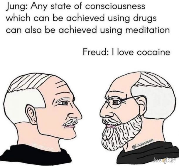 Freud bardzo lubił.