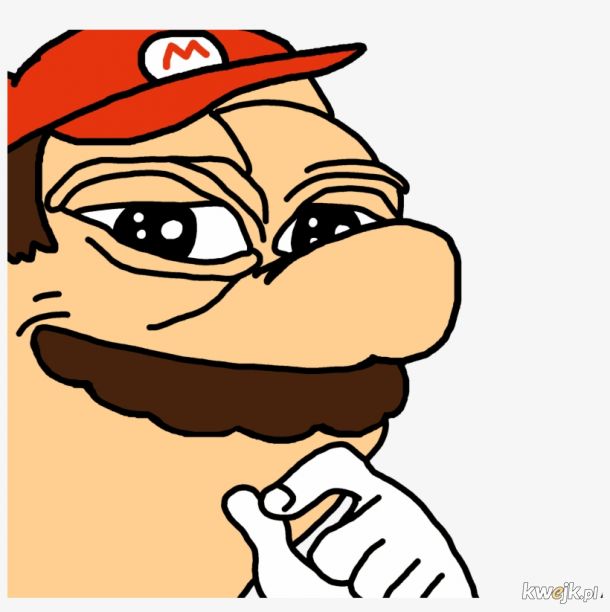 smug Mario