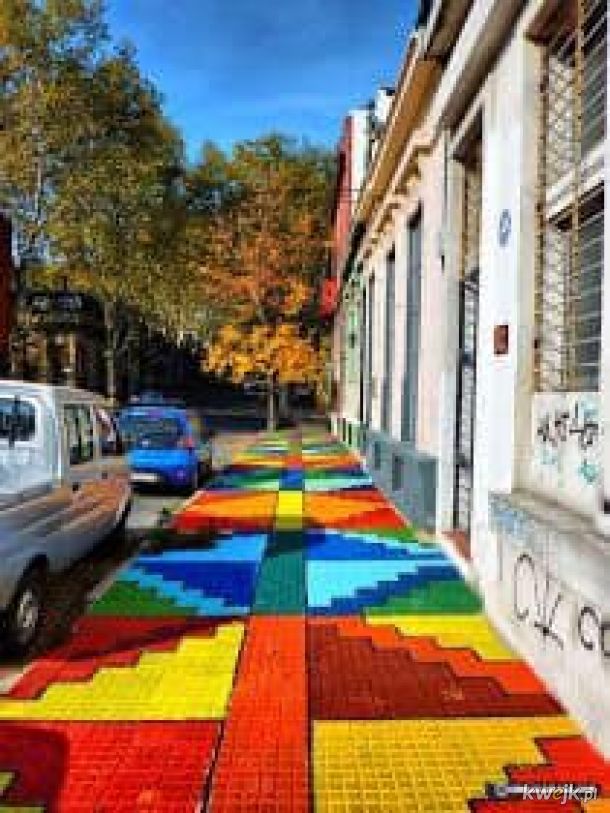 Ulice pełne kolorków