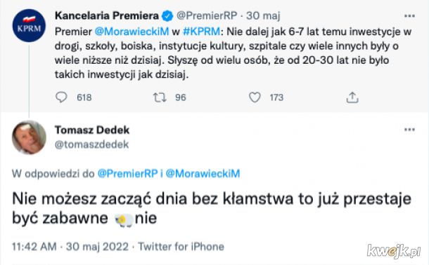 Jędrula ripostuje, czyli Tomasz Dedek na Twitterze