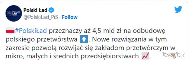 UE dało hajs, a Morwiecki od dwóch lat twierdzi, że to Polski Ład sprawia, że wsie się rozwijąją XD