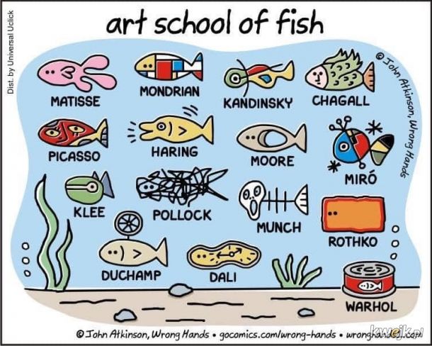 Artystyczne rybki