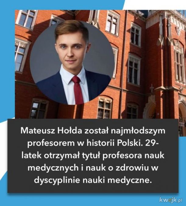 Najmłodszy profesor w historii Polski
