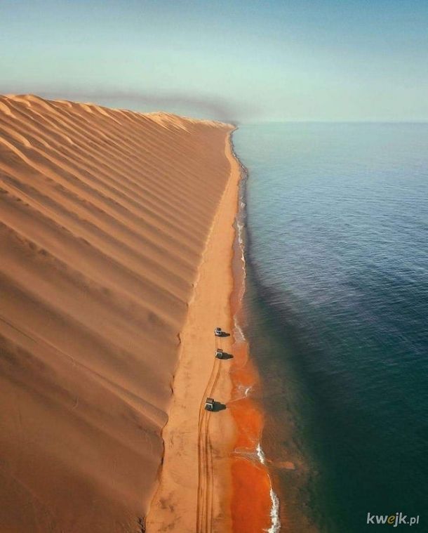 Tam, gdzie pustynia spotyka się z oceanem