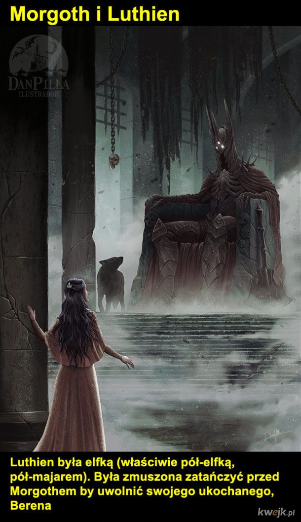 Grafiki fantasy inspirowane twórczością Tolkiena