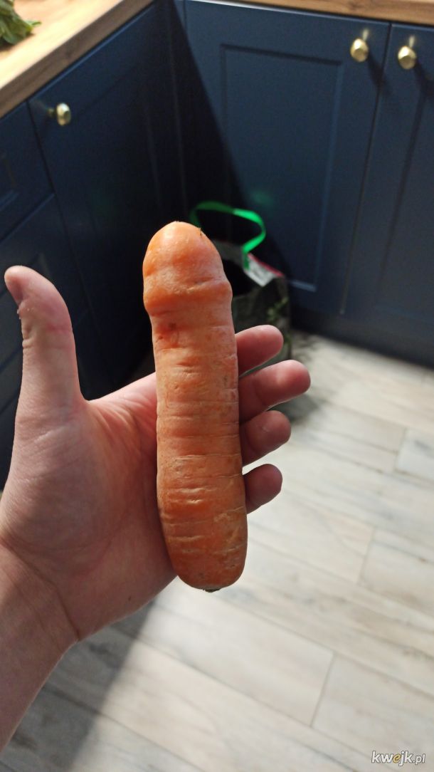 Przypadkiem kupiłem taką oto marchewkę