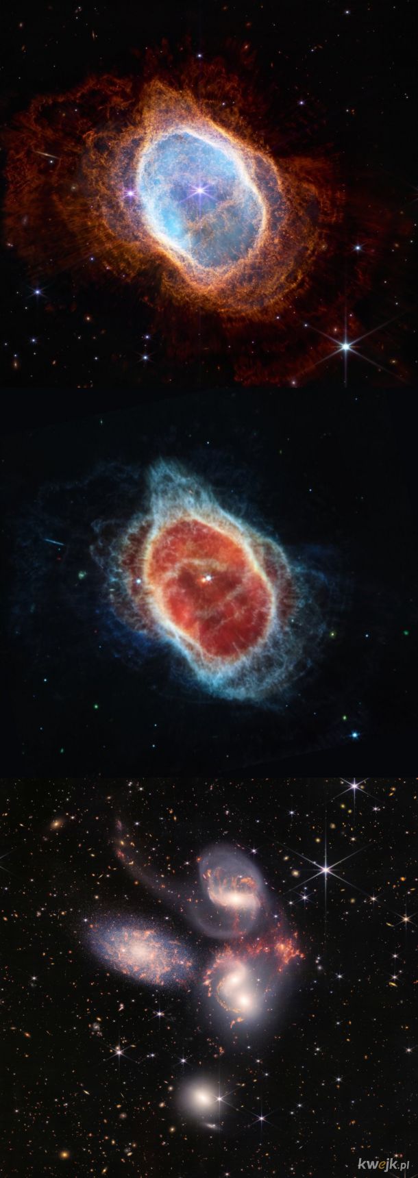 Kolejne zdjęcia z Kosmicznego Teleskopu Webba