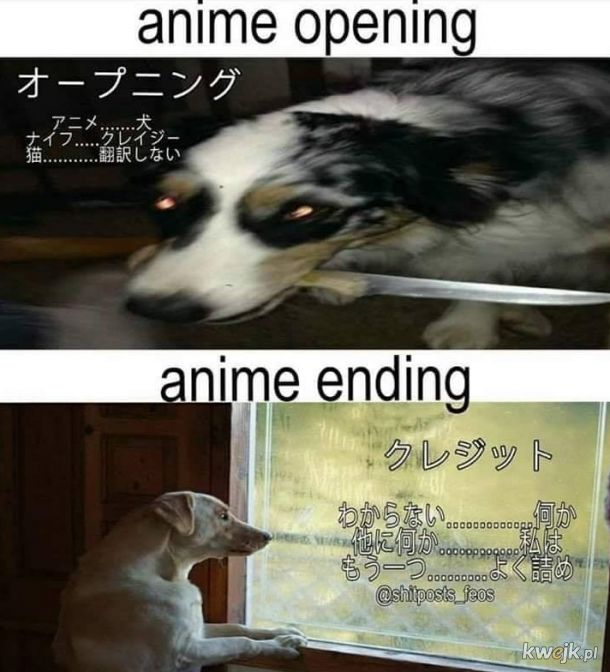 Opening and ending