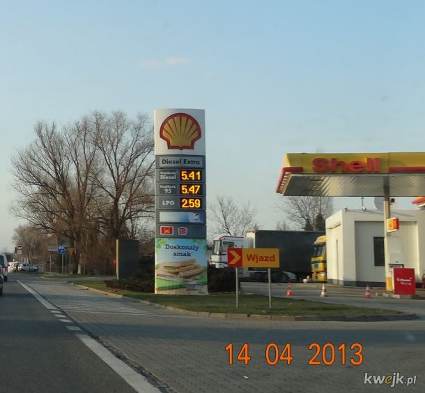 Ceny paliw w 2013 roku