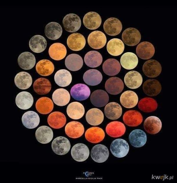 48 kolory księżyca w 10 lat