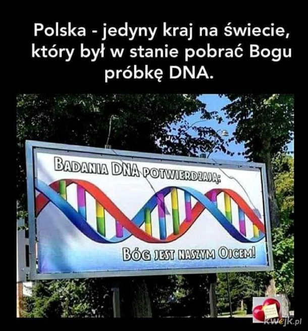 Śmiejesz się,  że zacofani a oni zbadali DNA samego Boga