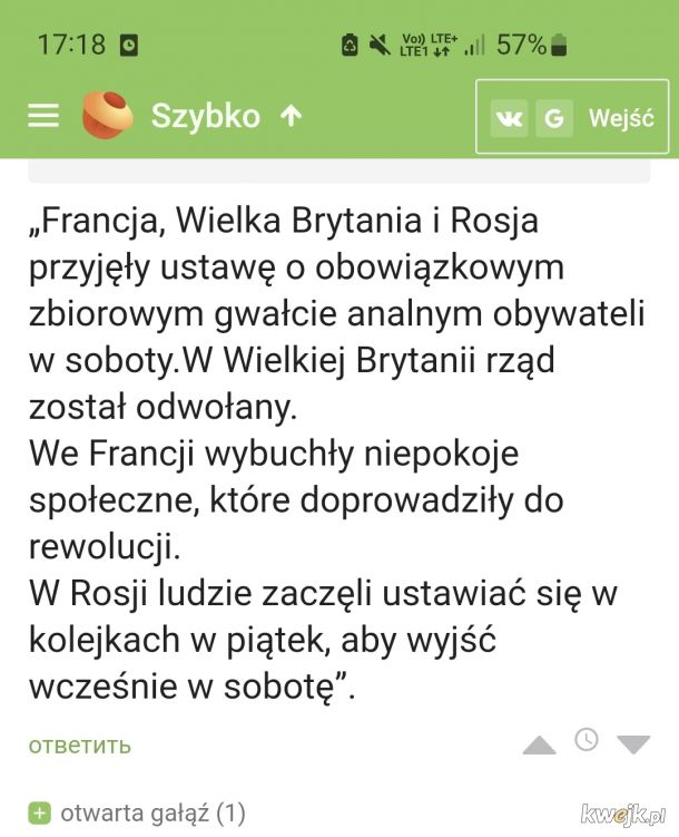 Z translatora heheszki kacapów. :]