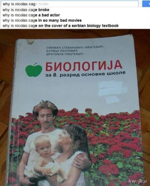 Serbski podręcznik do biologii