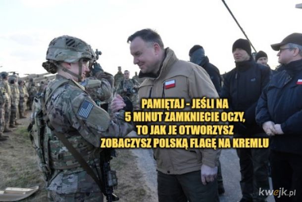 Wojska amerykańskie mają zapobiec polskiej agresji na Rosję