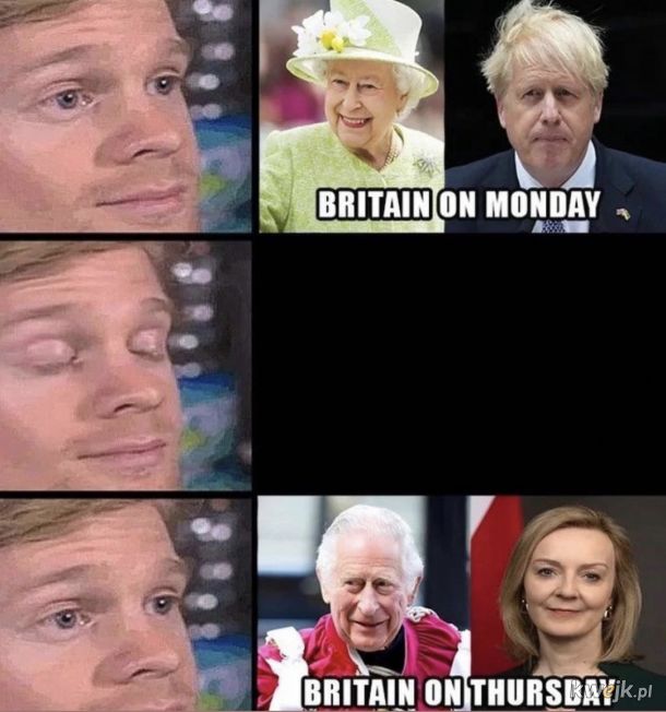 Britain on Monday, Britain on Thursday