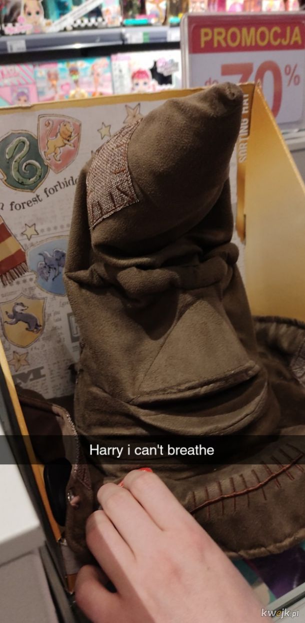 Harry, I don't feel so good