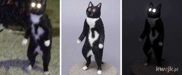 Japoński artysta stworzył rzeźby na podstawie zabawnych memów ze zwierzętami, obrazek 5