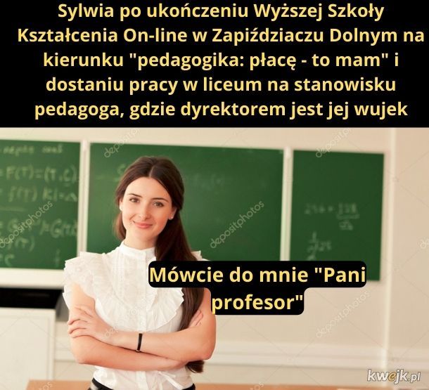 Pani profesor