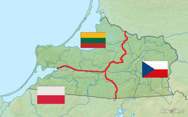 Polsko-Litewsko-Czeskie referendum zakończyło się wynikiem 303% za podziałem obwodu Kaliningradzkiego. Czesi oczywiście bez dostępu do morza bo to mogło by zaburzyć równowagę wszechświata.