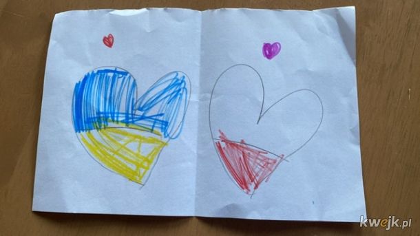 11 Listopada - prezent od 5letniej córki znajomej z Ukrainy