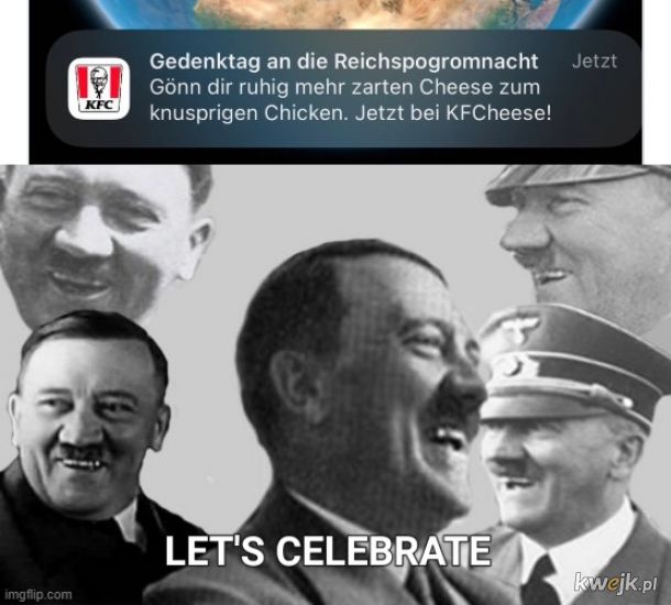 KFC chciało świętować Kristallnacht
