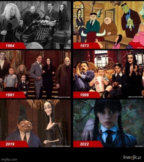 Rodzina Addamsów - którą wybierasz?