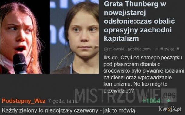 Greta komunistka
