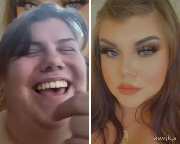 Przed i po nałożeniu makijażu., obrazek 10