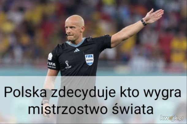 Szymon Marciniak sedzią finału mistrzostw świata