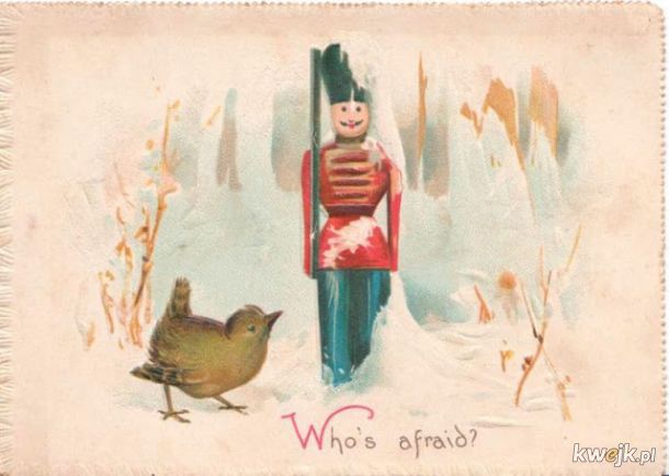 Naprawdę dziwne wiktoriańskie kartki świąteczne, obrazek 8