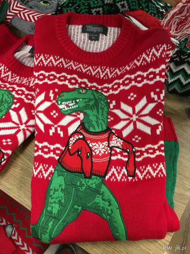 Brzydkie świąteczne swetry.