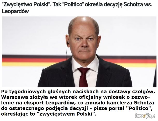 Nareszcie Polska wygrała w czymś z Niemcami. Paskowy TVPiS się posra ze szczęścia.