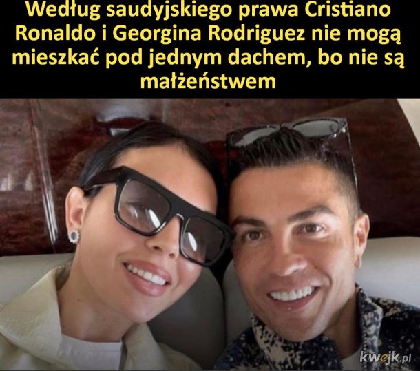 Cristiano Ronaldo i Georgina Rodriguez nie mogą mieszkać razem