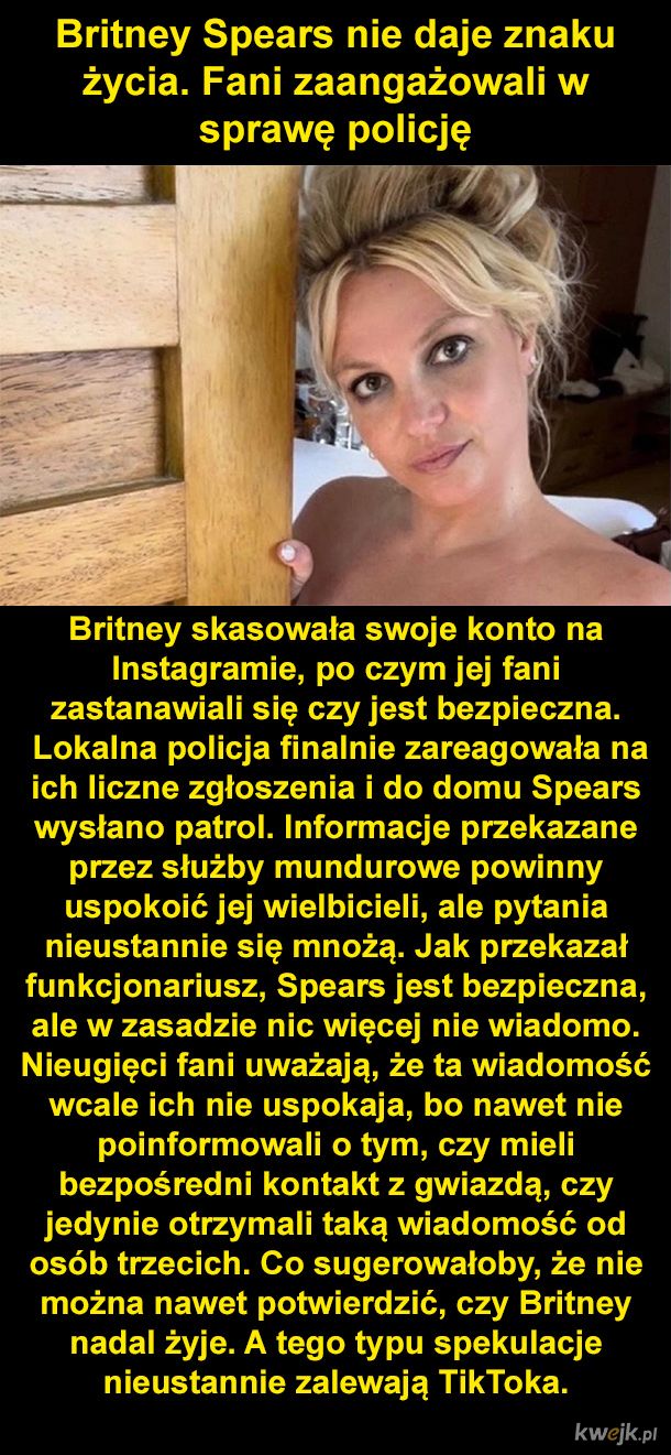 Britney znowu zniknęła