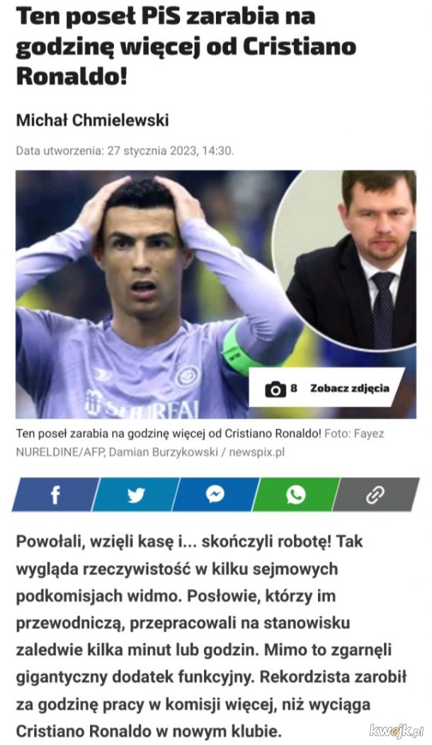 Polski Christiano Ronaldo