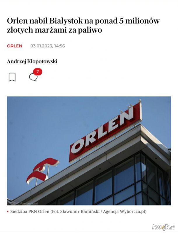 Białystok VS Orlen. kto nastepny?