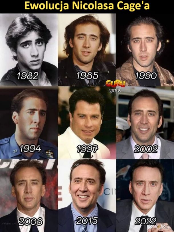 Ewolucja Nicolasa Cage'a