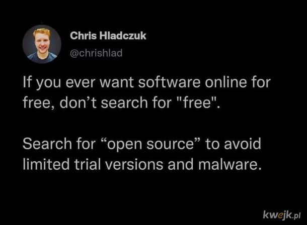 Szukaj Open Source.