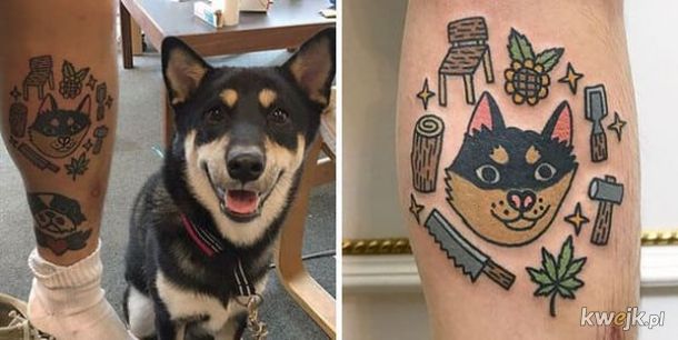 Kreskówkowe tatuaże, które sprawią, że twój ulubiony zwierzak zostanie z tobą na zawsze, obrazek 16